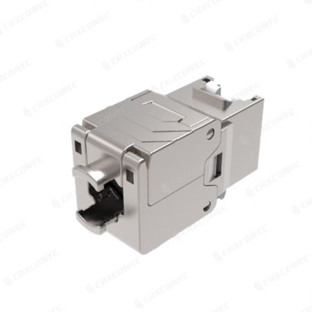 Тримач кабелю Cat.6A STP з поворотом 180 градусів, безінструментальний, RJ45 Keystone Jack-2.jpg